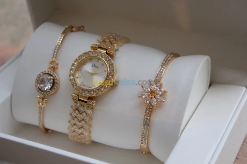 Super montre coffrets femmes DIOR Gold