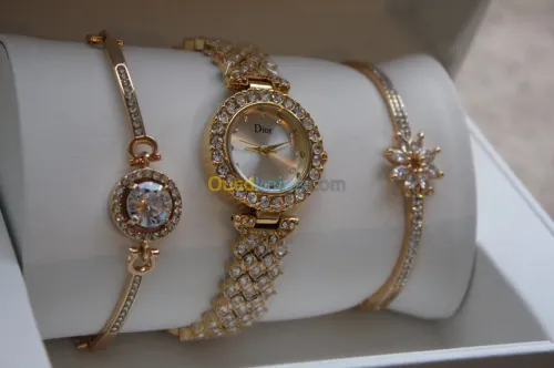 Super montre coffrets femmes DIOR Gold