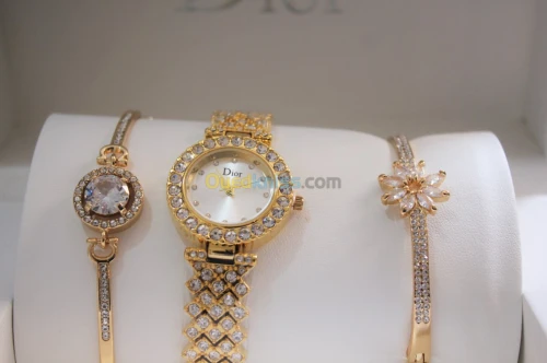 Super montre coffrets femmes DIOR Gold