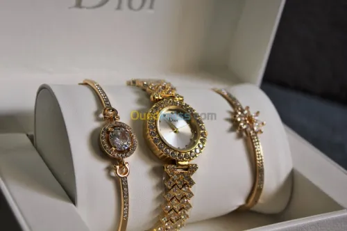 Super montre coffrets femmes DIOR Gold