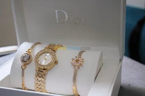 Super montre coffrets femmes DIOR Gold