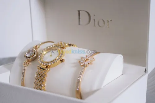 Super montre coffrets femmes DIOR Gold