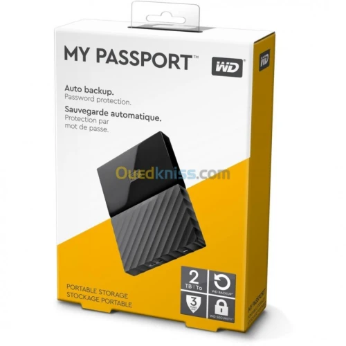 DISQUE DUR EXTERNE WD 1Tb 2Tb 4TB 