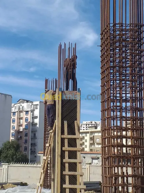 construction gros oeuvre béton fondation