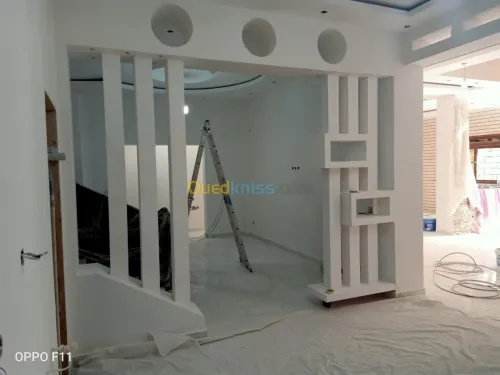 Travaux placoplatre