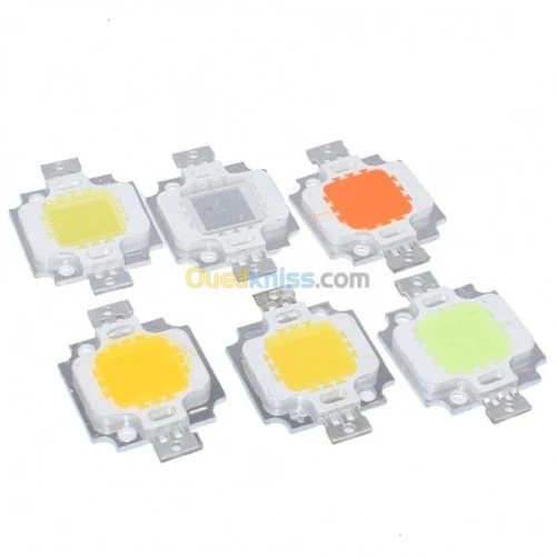 LED 10W blanc /blanc chaud /rouge /ver