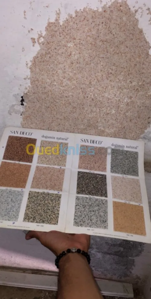 Peinture grain de marbe 