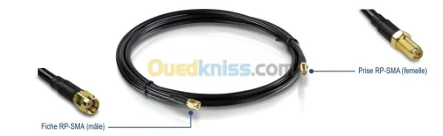 Cable SMA Rallonge Cordon Antenne Modem 4 G SMA