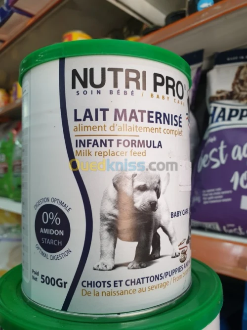 Lait maternisé chat et chien