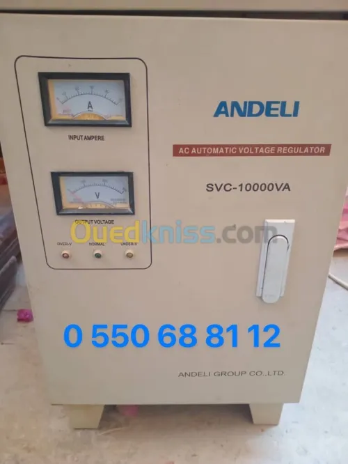 Stabilisateur de Tension (Régulateur) 10 kVA ANDELI