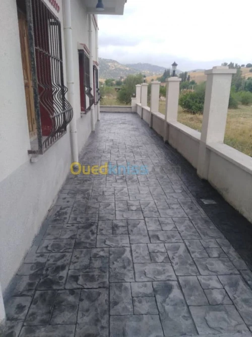 Béton imprimer