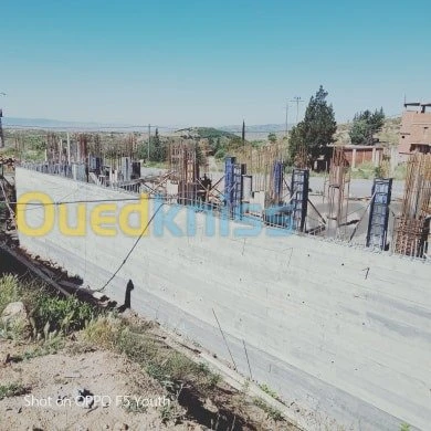 Construction des villas 