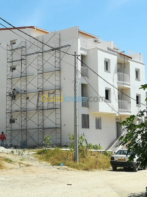 Revêtement les fasade en moncouche