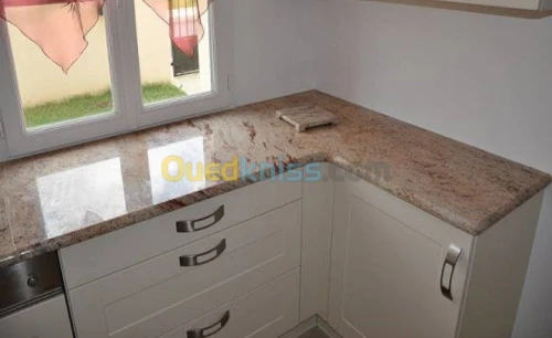 Transformation de marbre et granite 