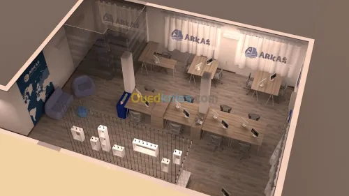 Amenagement par design diaries - Alger