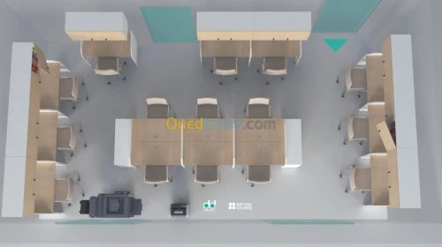 Amenagement par design diaries - Alger