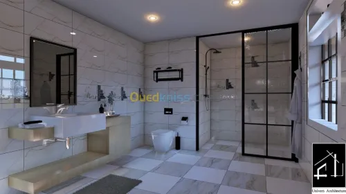 Architecture, Plan,3D,Rendu, Animation
