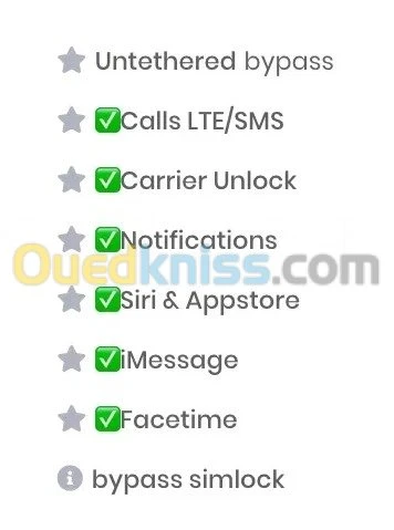 bypaas icloud avec reseau 5s-ipX deblo