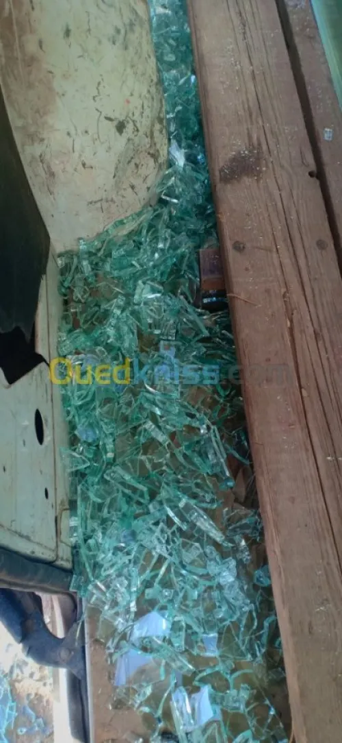 Montage alucobonde et verre trempe