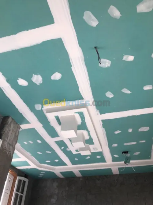 Placo b13 pantur ponçage dall de sol e