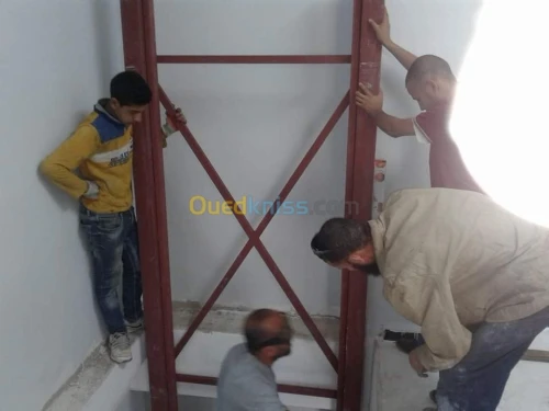 Fabrication des monte charge