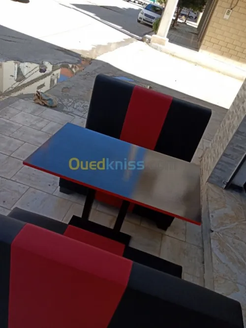 Banquette et fauteuils deux places