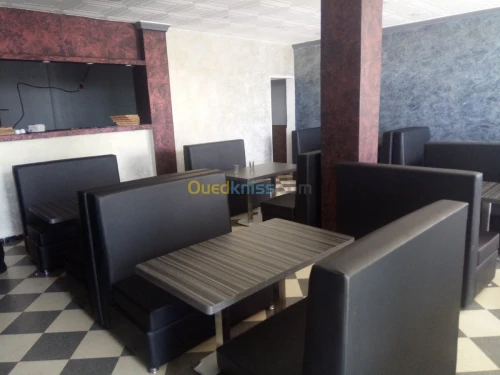 Banquette et fauteuils deux places
