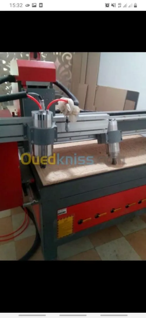 Machine cnc  2 tete
