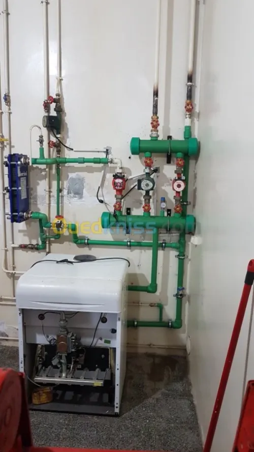 installation chaudière et génératrice et plomberie 