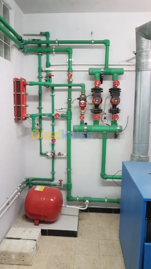 installation chaudière et génératrice et plomberie 