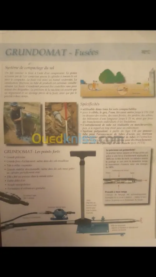 pose de cable et canalisation