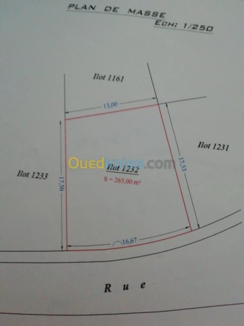 Vente Terrain Bejaia Tazmaltdaira