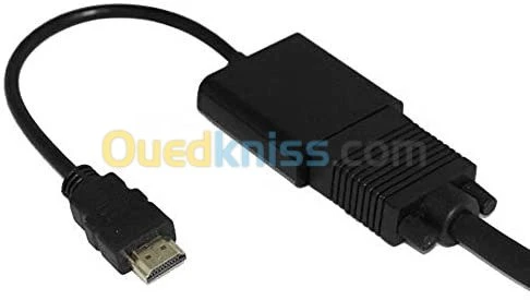 Adaptateur & Cable HDMI To VGA 
