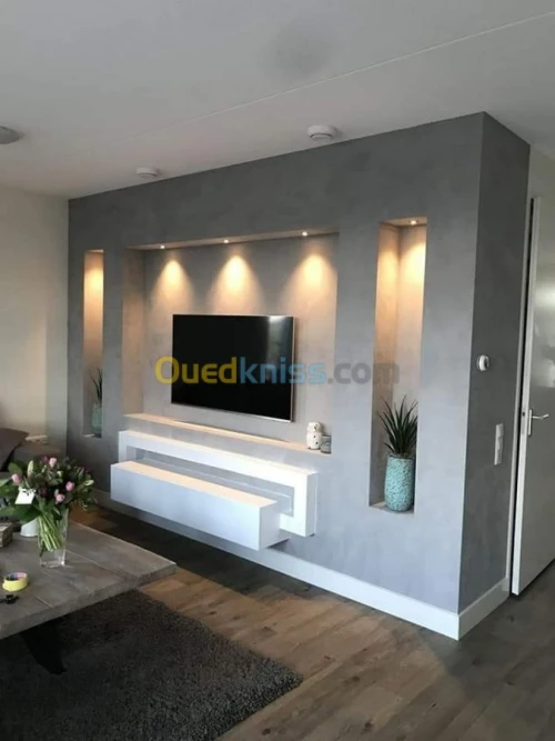 Placoplatre & peinture 