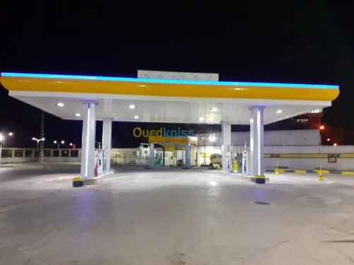 Rénovation station naftal 