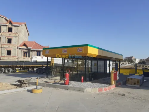 Rénovation station naftal 