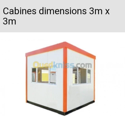 Fabrication des cabines
