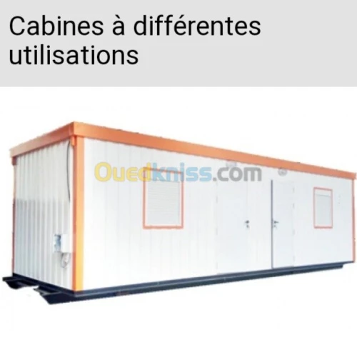 Fabrication des cabines