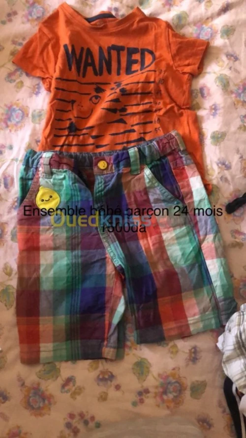 Vêtements bébé garçons 18/24 mois été/