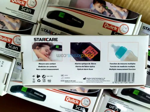 Thermomètre frontale sans contact