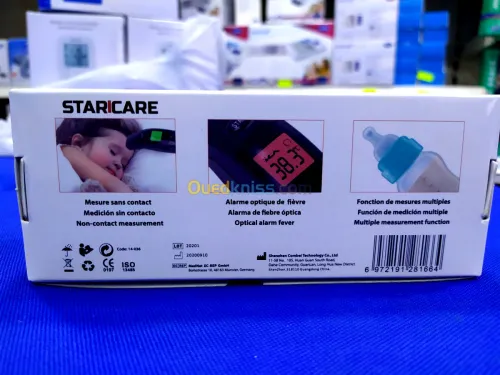 Thermomètre frontale sans contact