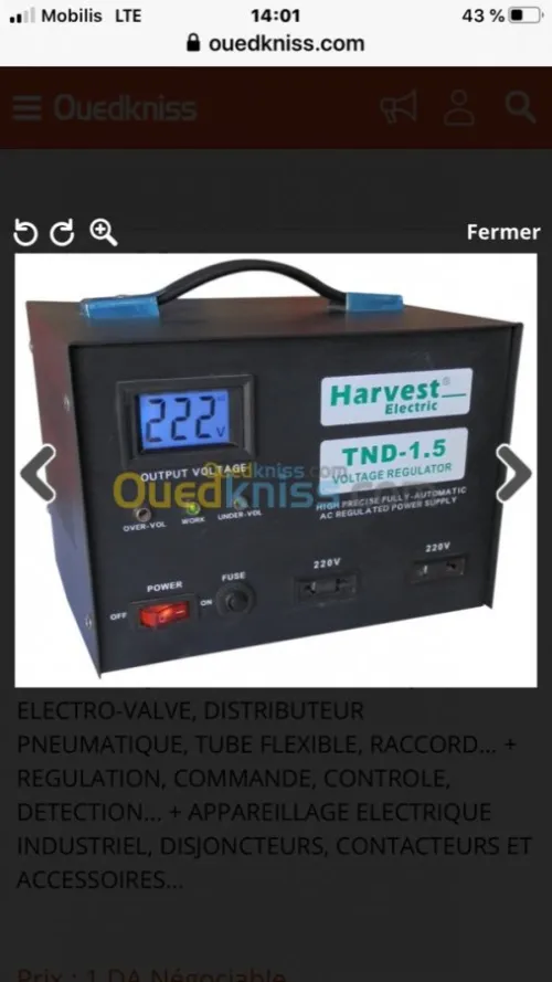 Mat. Elect. Indust. & Pneumatique
