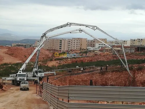 Vente de béton prêt à l’emploi 