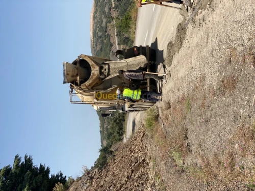 Vente de béton prêt à l’emploi 