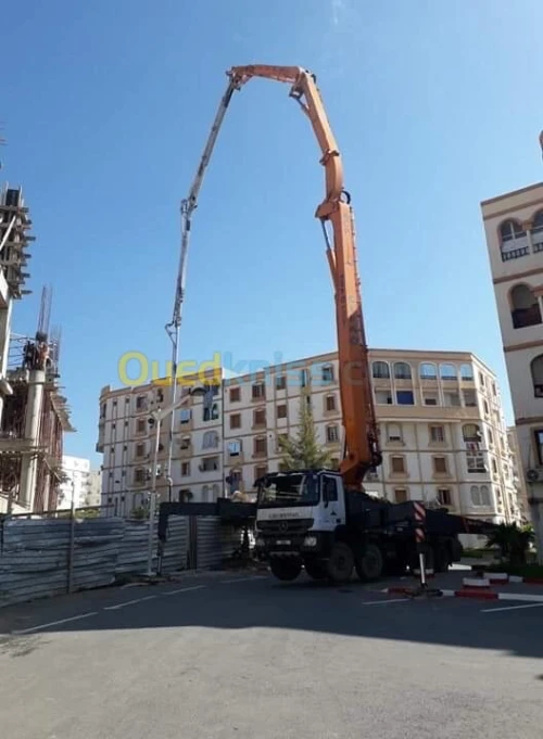Vente de béton prêt à l’emploi 