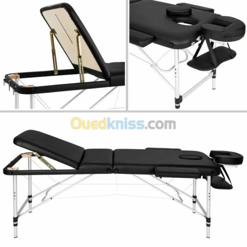 TABLE DE MASSAGE PLIANTE EN ALUMINIUM