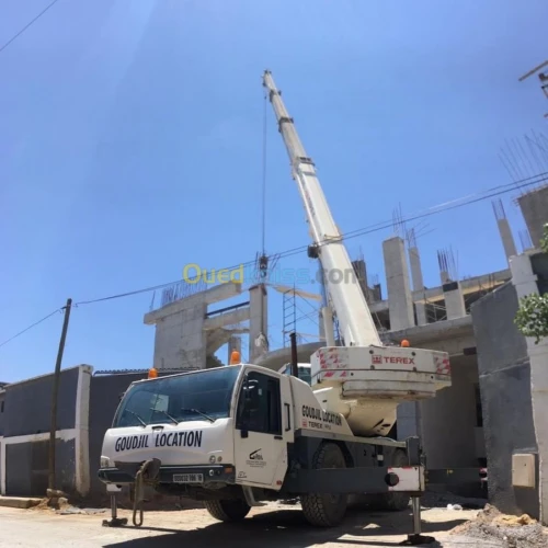 Location Grue mobile 40t Terex 