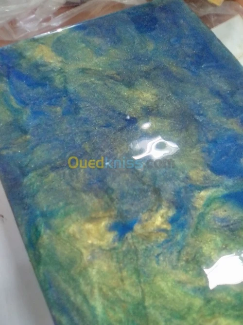 Pigment époxy metalique