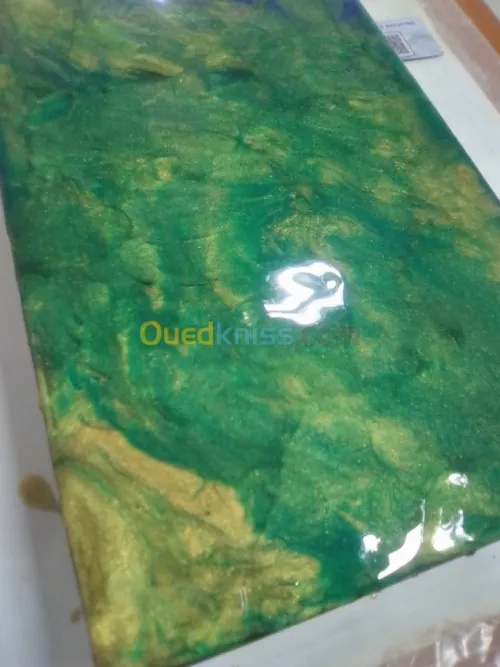 Pigment époxy metalique