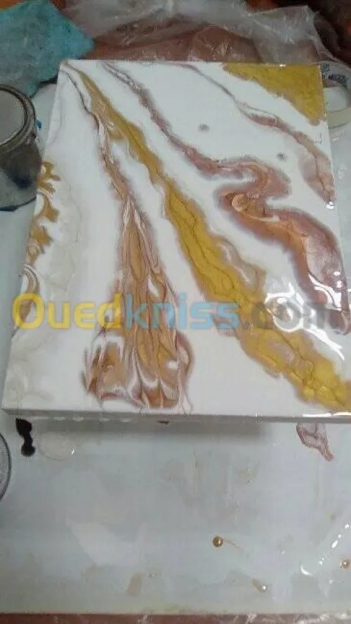 Pigment époxy metalique